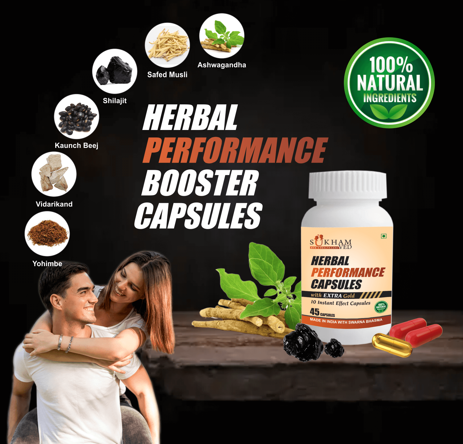 Men's Herbal Performance Capsules