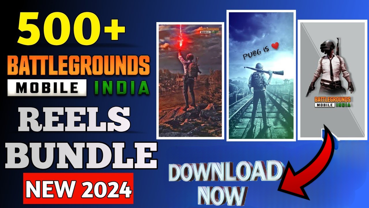 500+ bgmi reel bundle