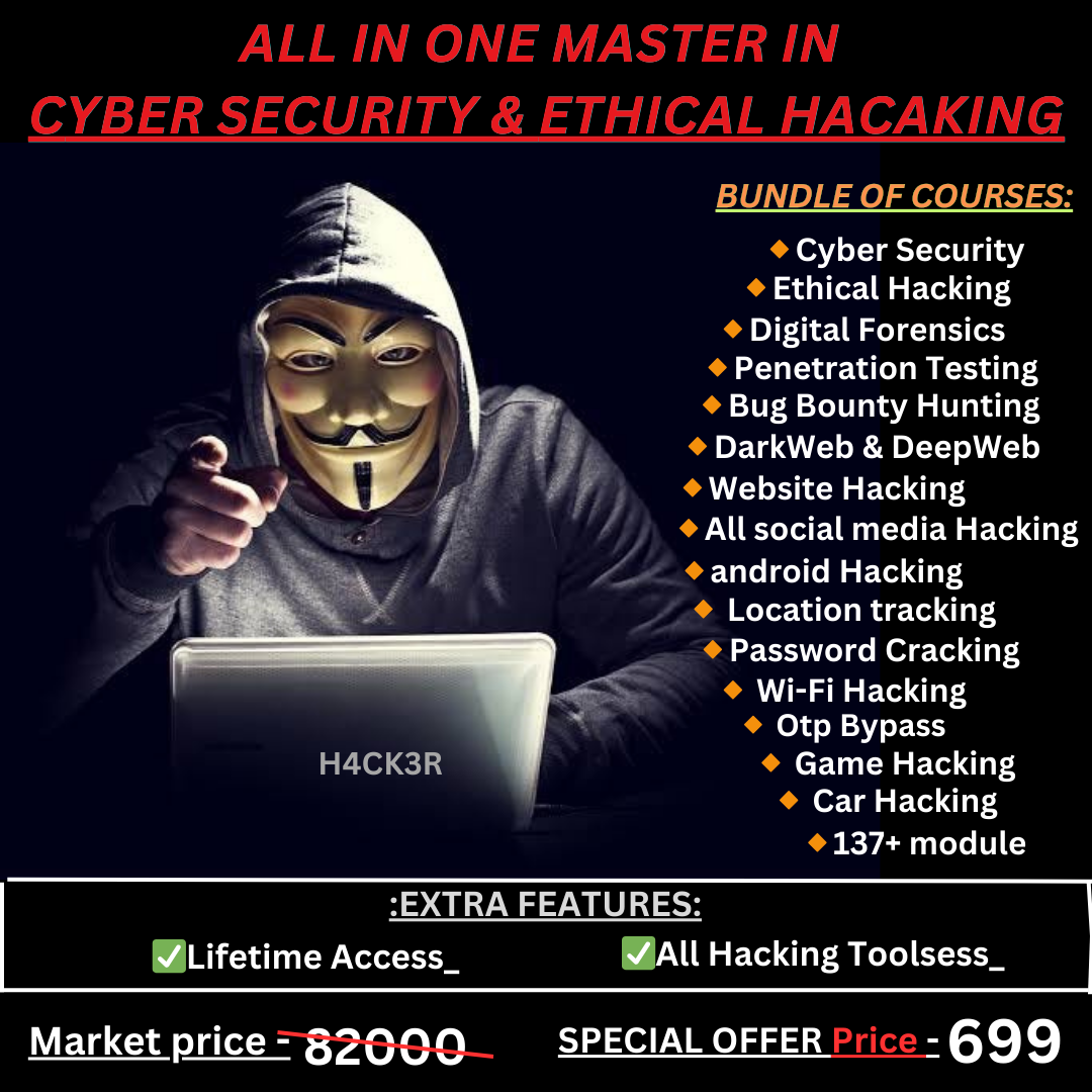 💻All In One Master In Cyber Security & Ethical Hacking