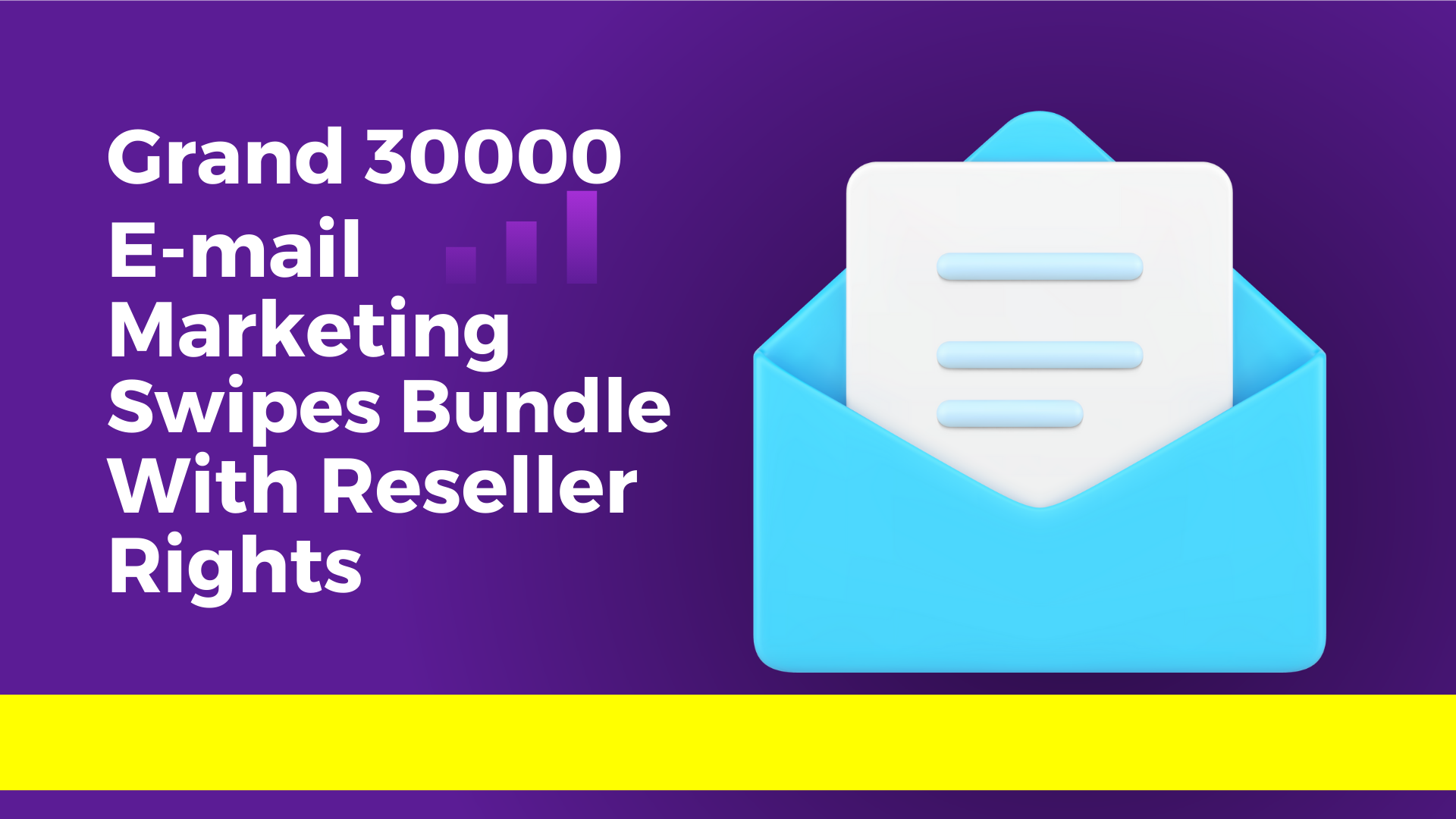 Grand 30000 Email Swipes Bundle for Email Marketing with Resale Rights