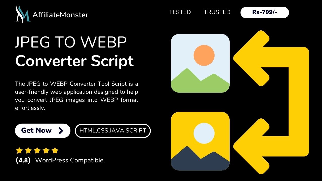 JPEG to WEBP Image Converter Script
