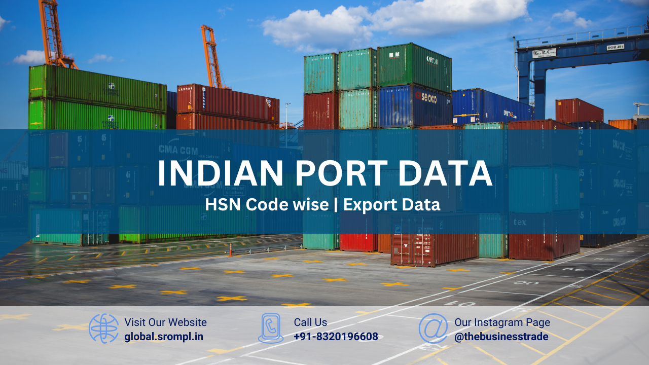 HSN Code wise / Export Data / All Indian Ports