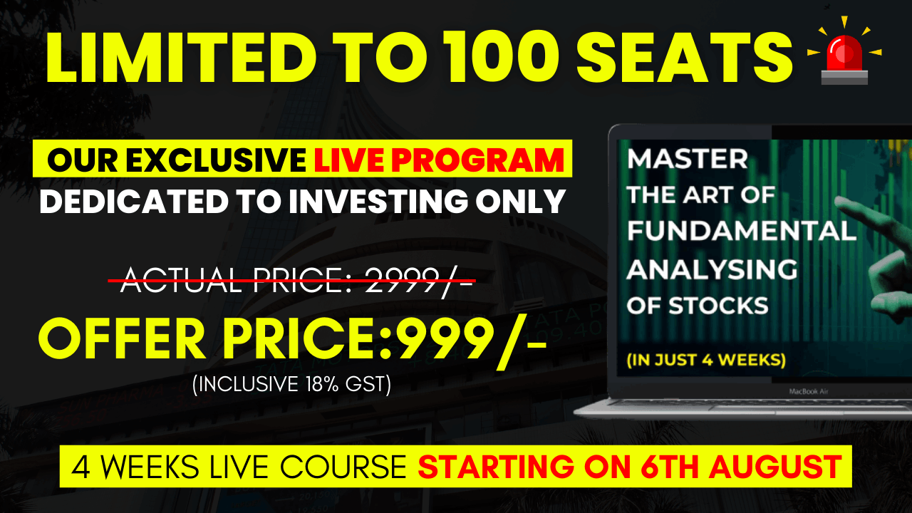 "Fundamental analysis of stocks" course